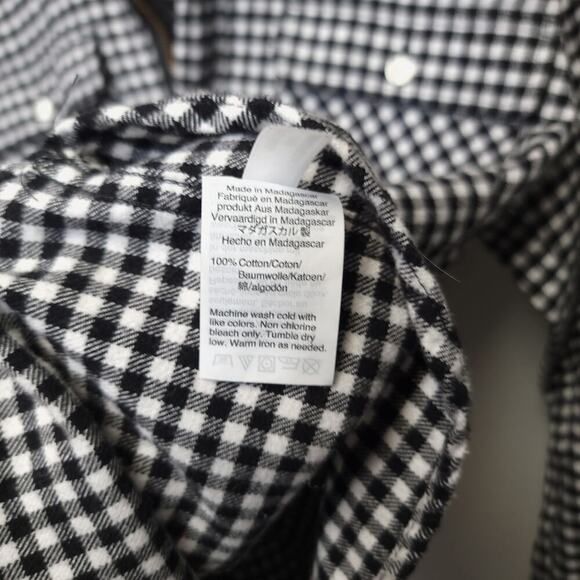 J Crew Mercantile Half Zip Pull Over Shirt Plaid Size Xxs Womens Top - Picture 6 of 7